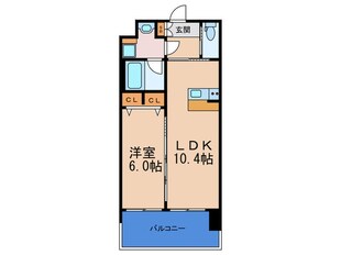 ディームス福島の物件間取画像